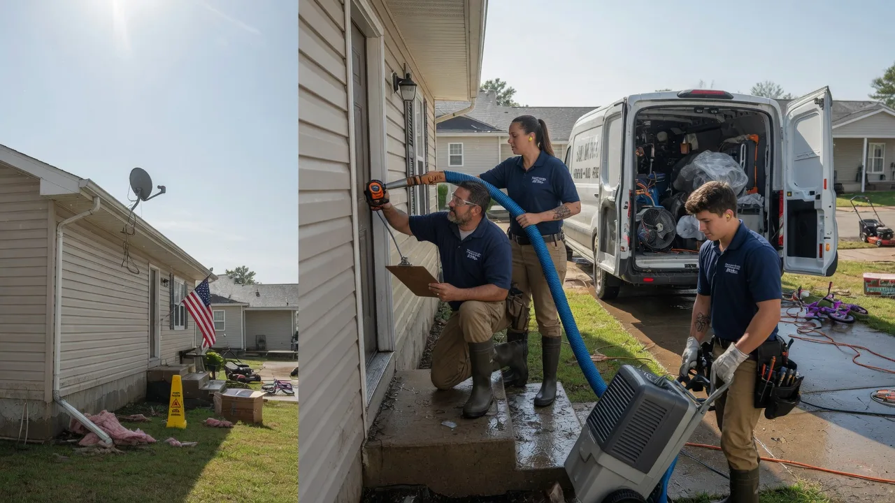 Ceiling Water Damage Restoration in Waverly, VA near me
